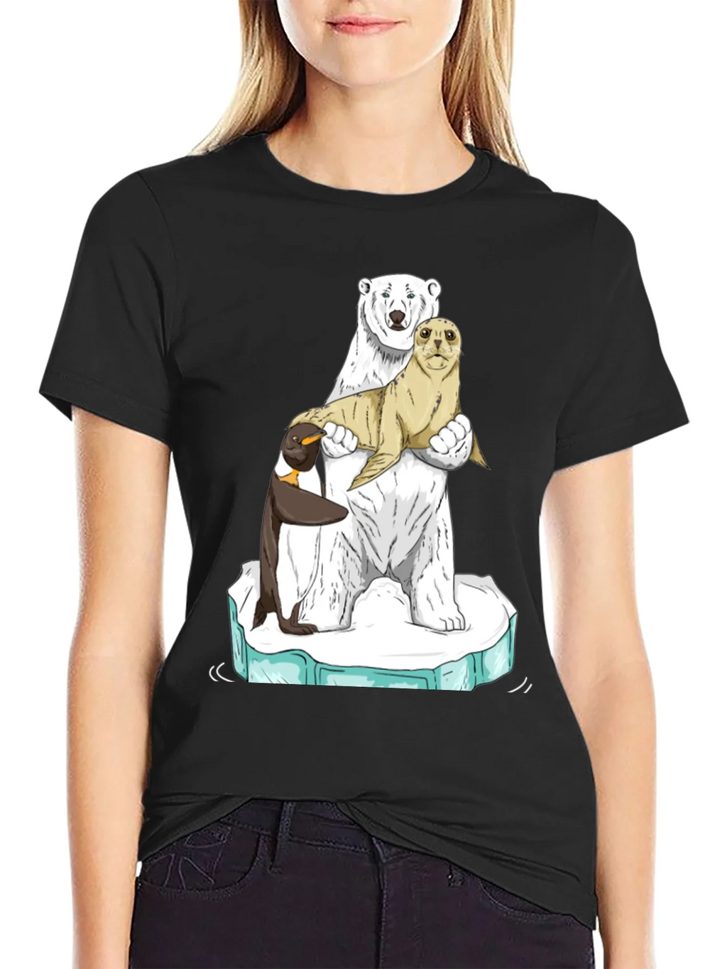 Polar Bear Seal Penguin T-Shirt product image 2