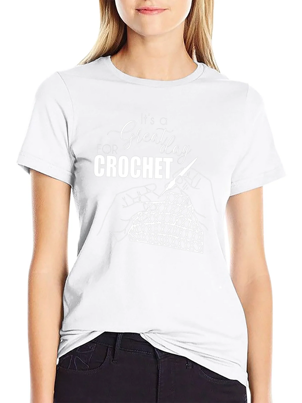 Crochet Lovers T-Shirt: Its a Great Day for product image 8