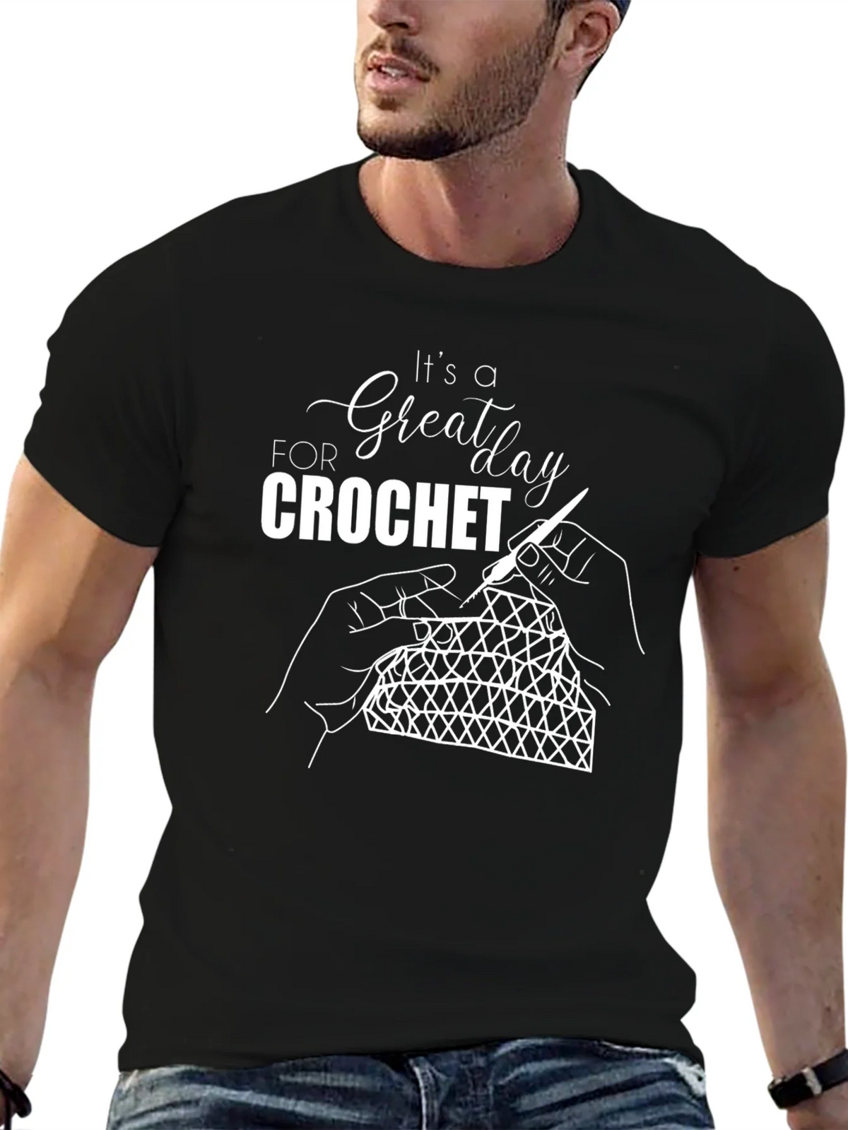 Crochet Lovers T-Shirt: Its a Great Day for product image 6