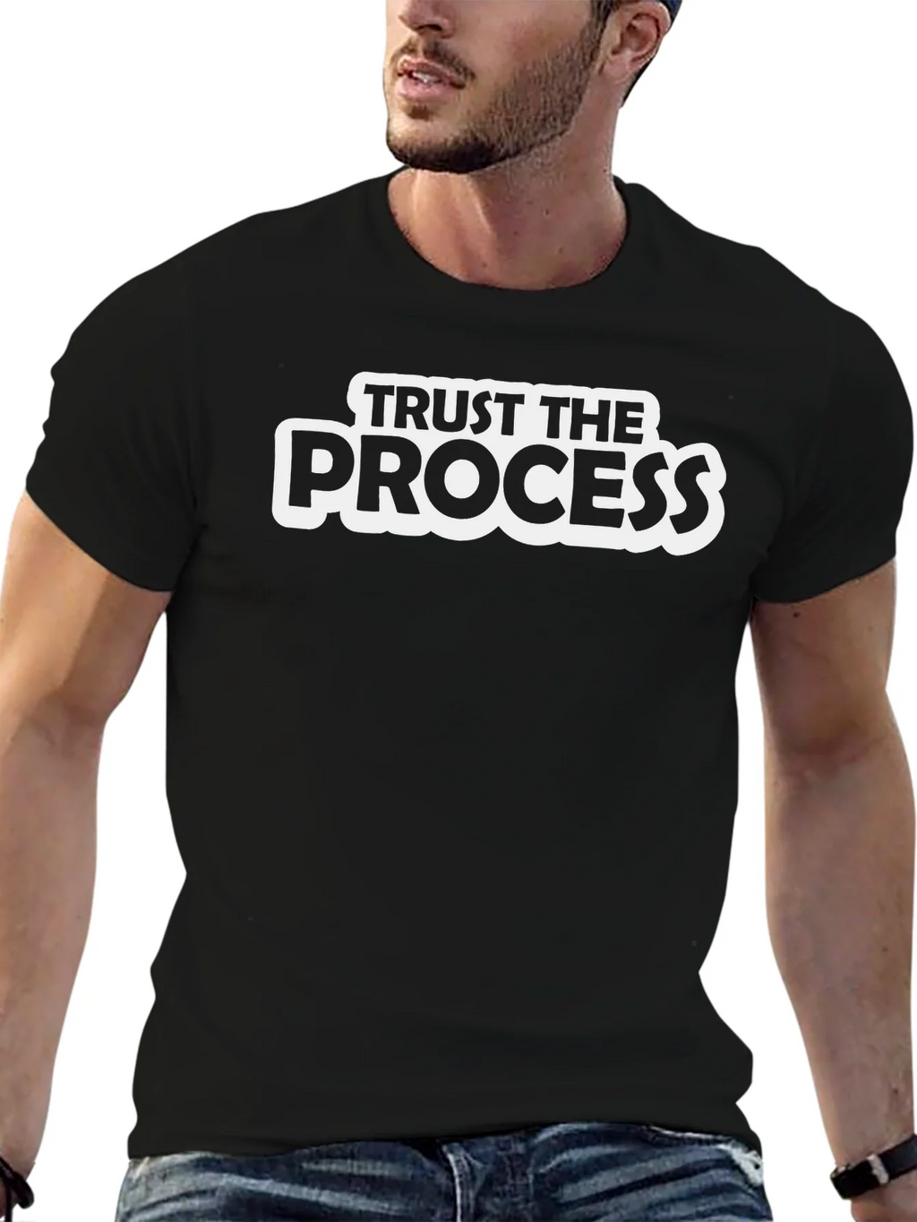 Trust the Process Graphic T-Shirt product image 6