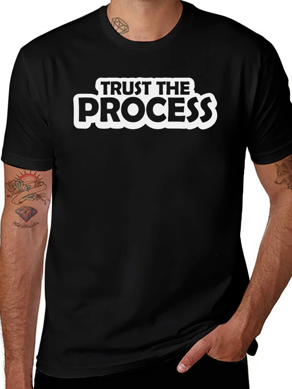 Trust the Process Graphic T-Shirt product image 1