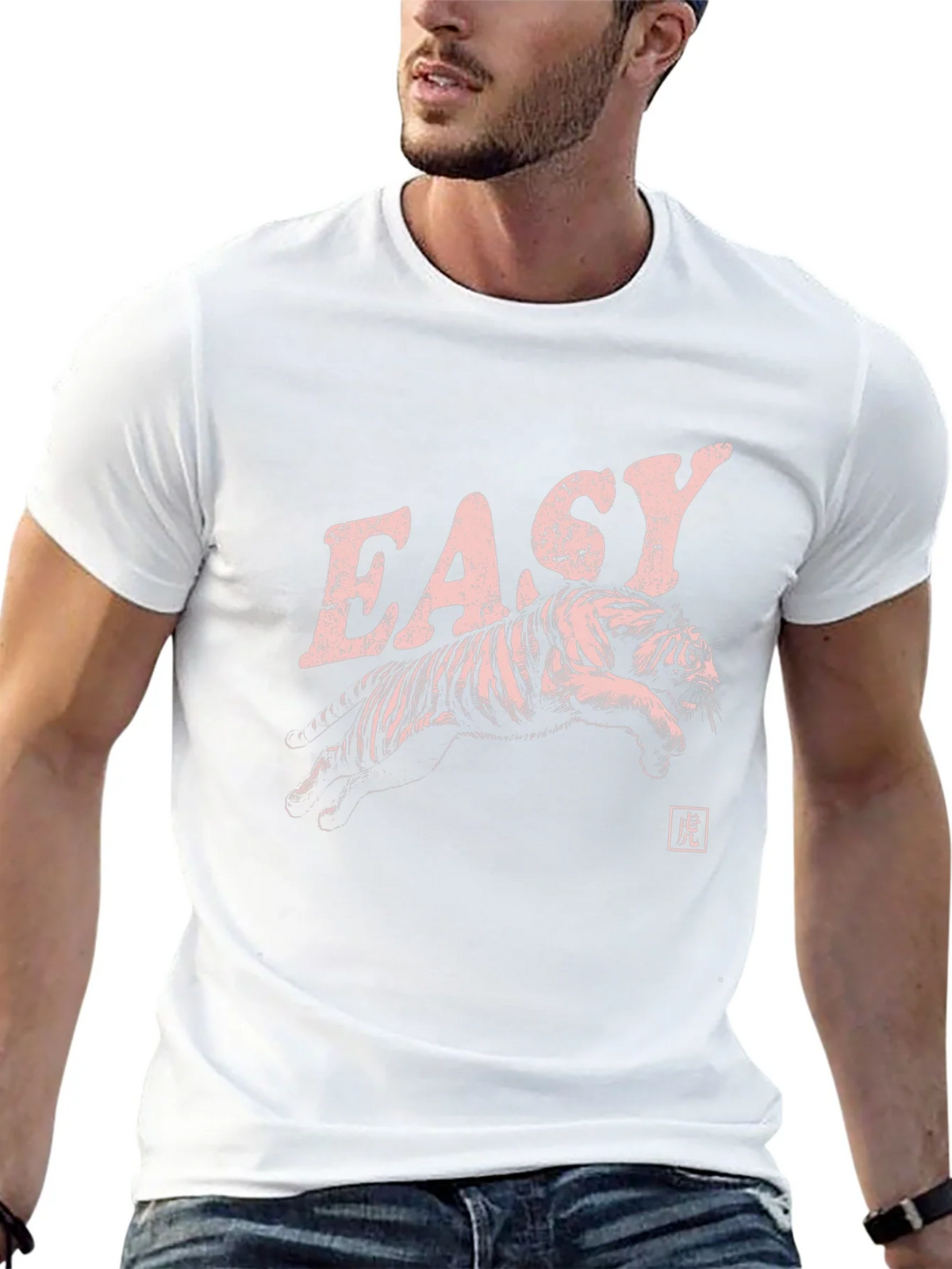 Easy Tiger Graphic Print Black T-Shirt product image 12