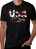 USA Strong Graphic T-Shirt product image 1