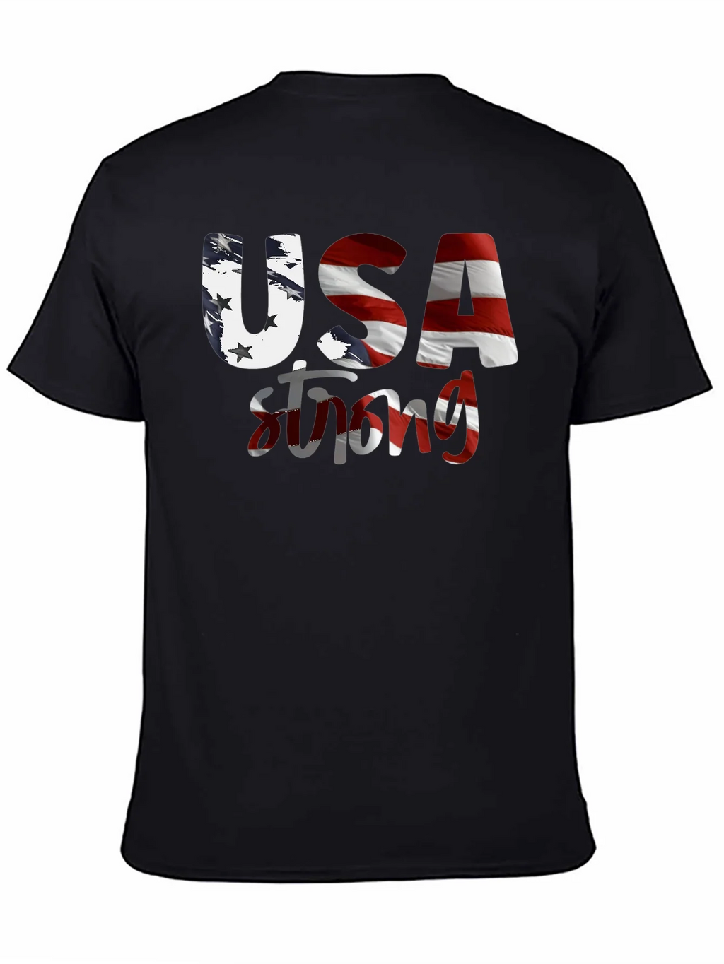 USA Strong Graphic T-Shirt product image 4