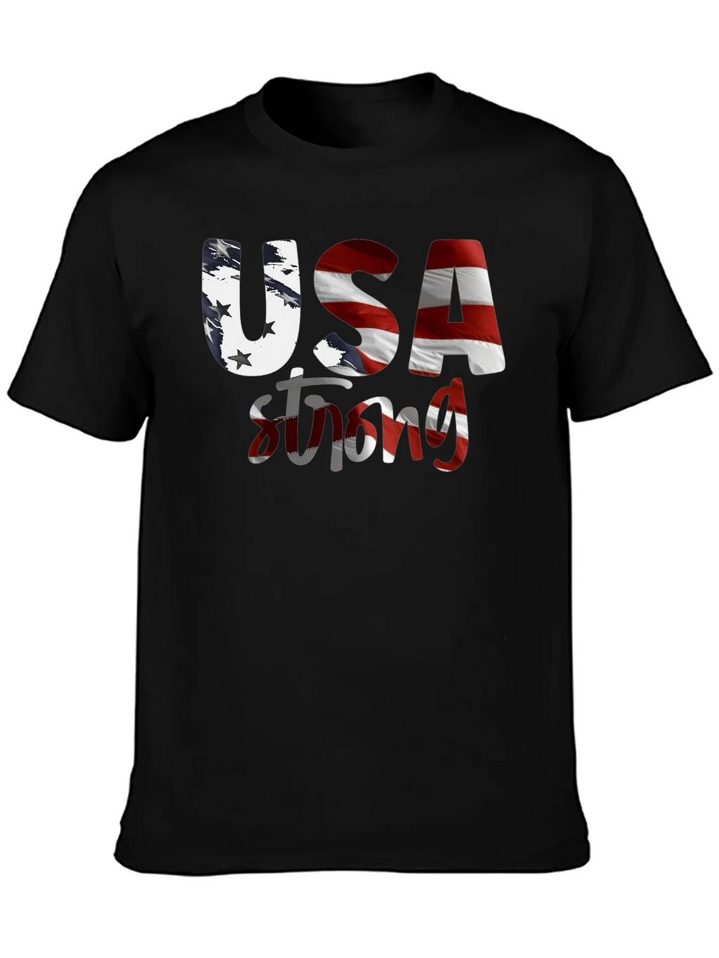 USA Strong Graphic T-Shirt product image 3