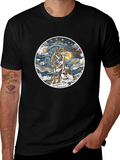 Wolf Starry Night Graphic Tee product image 1