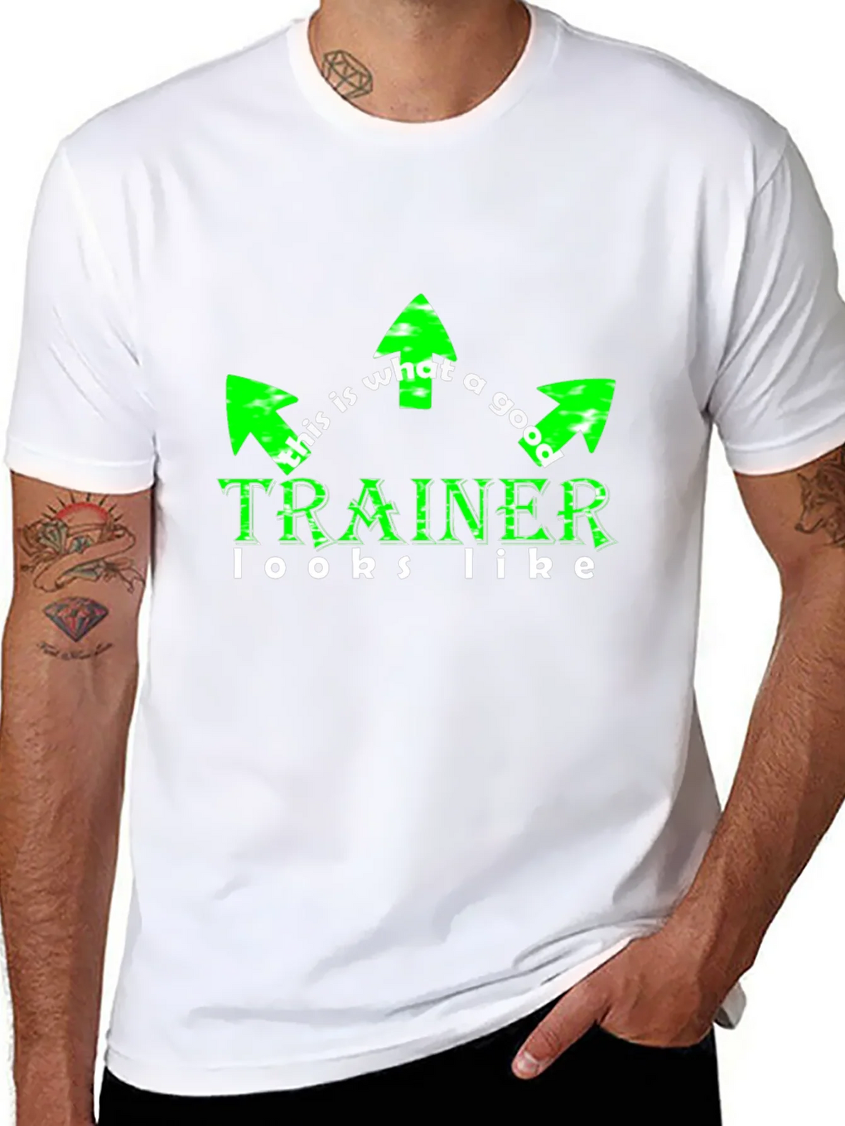 Good Trainer T-Shirt - Arrow Design product image 7