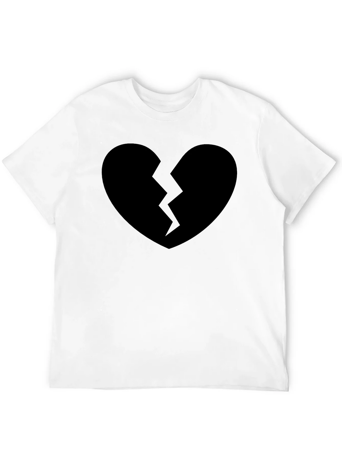Broken Heart Graphic T-Shirt - Black product image 11