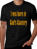 Gods Country Black T-Shirt product image 1