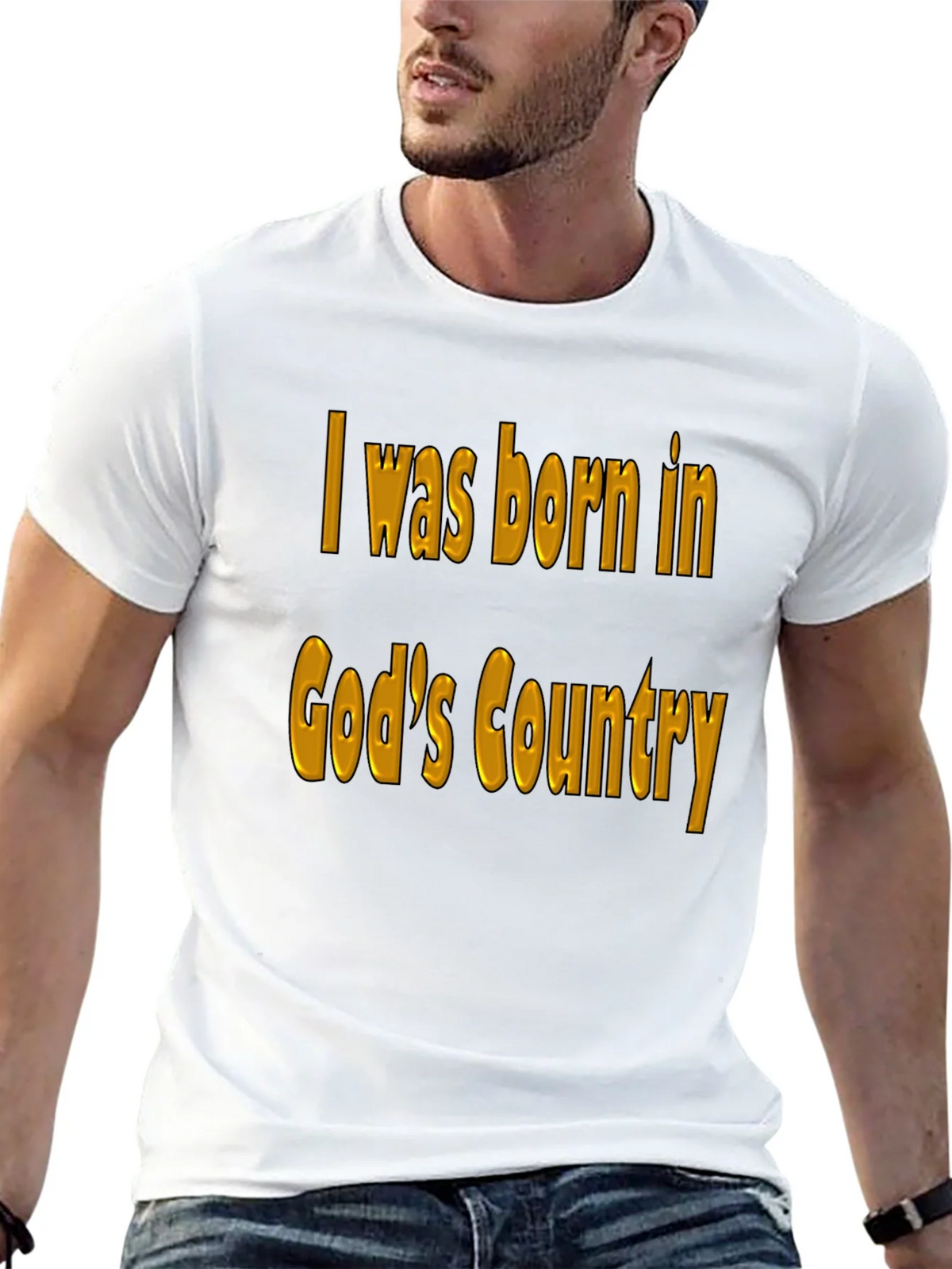 Gods Country Black T-Shirt product image 12
