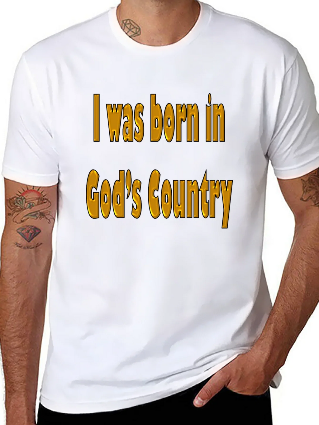 Gods Country Black T-Shirt product image 7