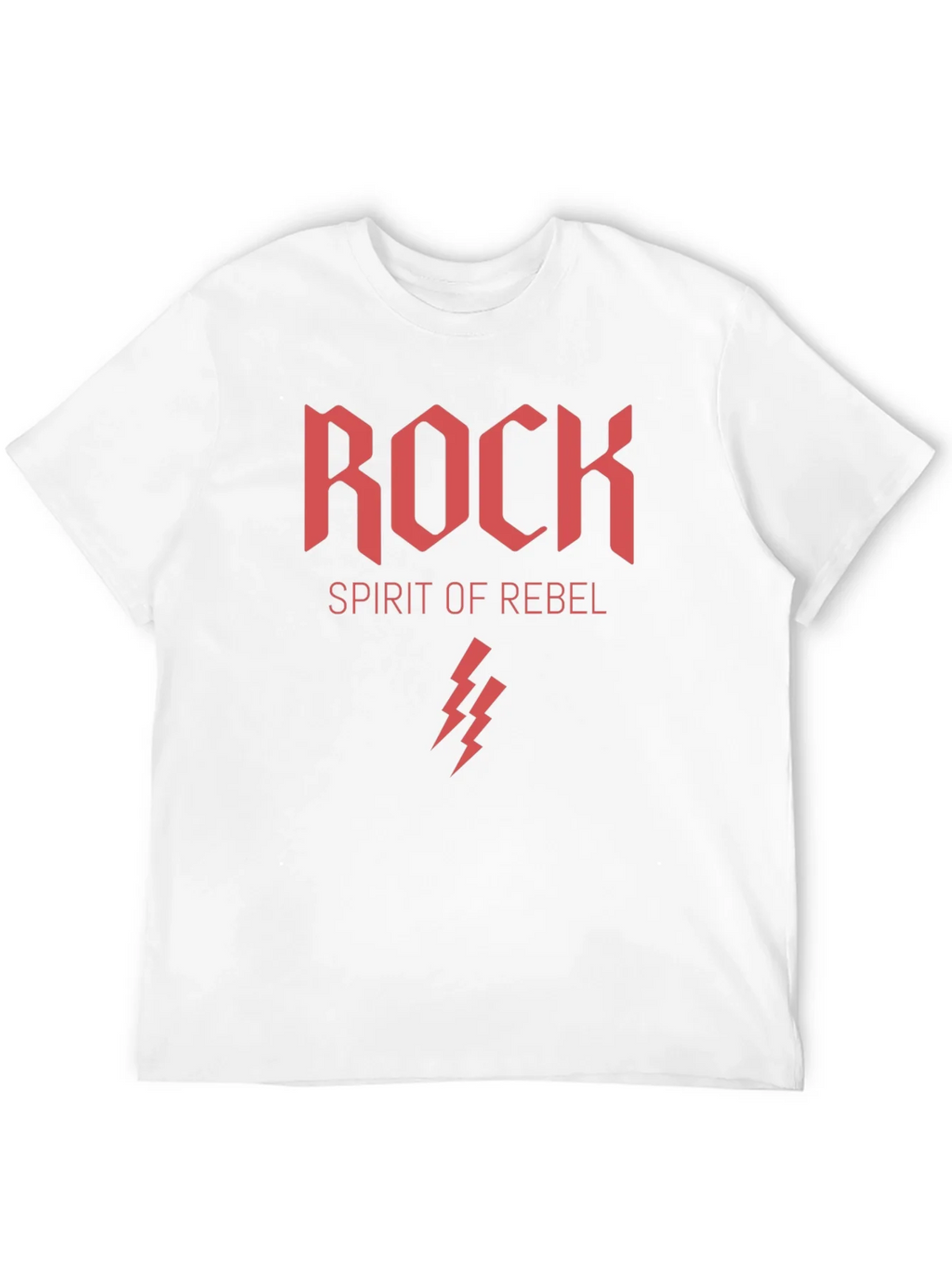 Rock Spirit Rebel Graphic Print Black T-Shirt product image 9