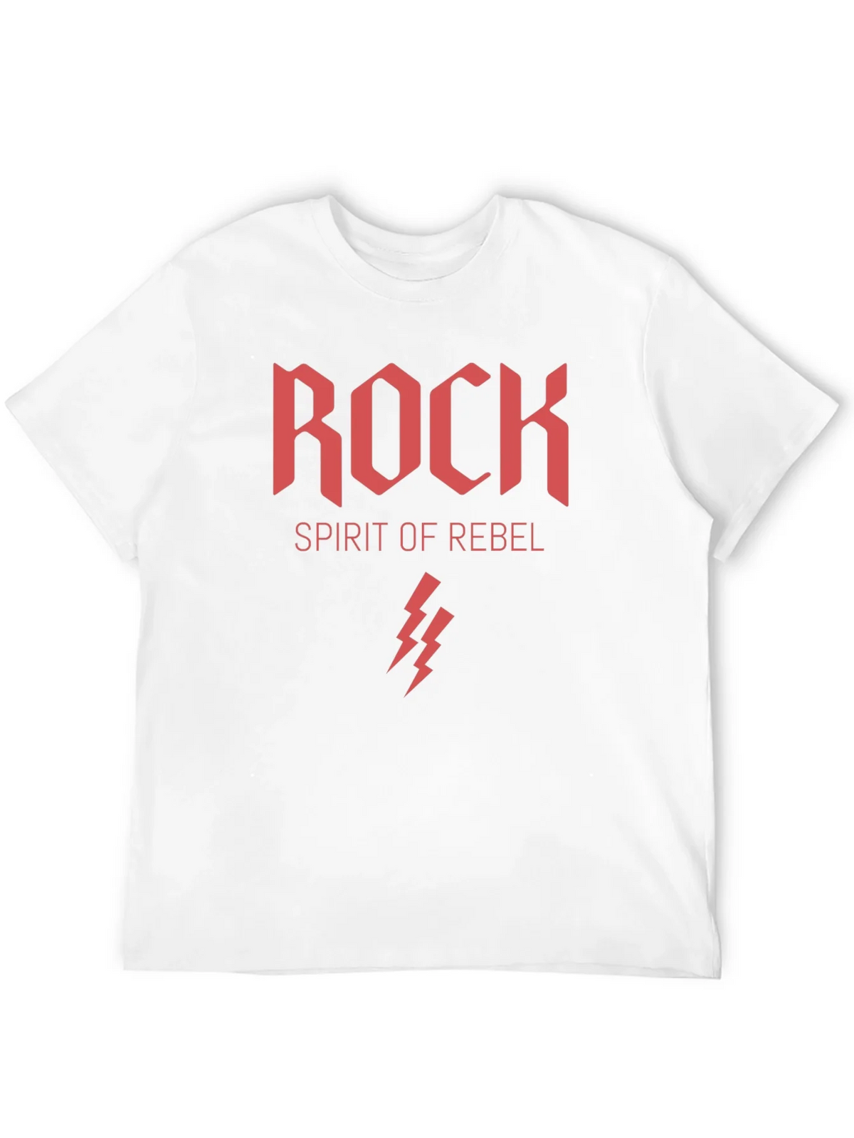 Rock Spirit Rebel Graphic Print Black T-Shirt product image 9