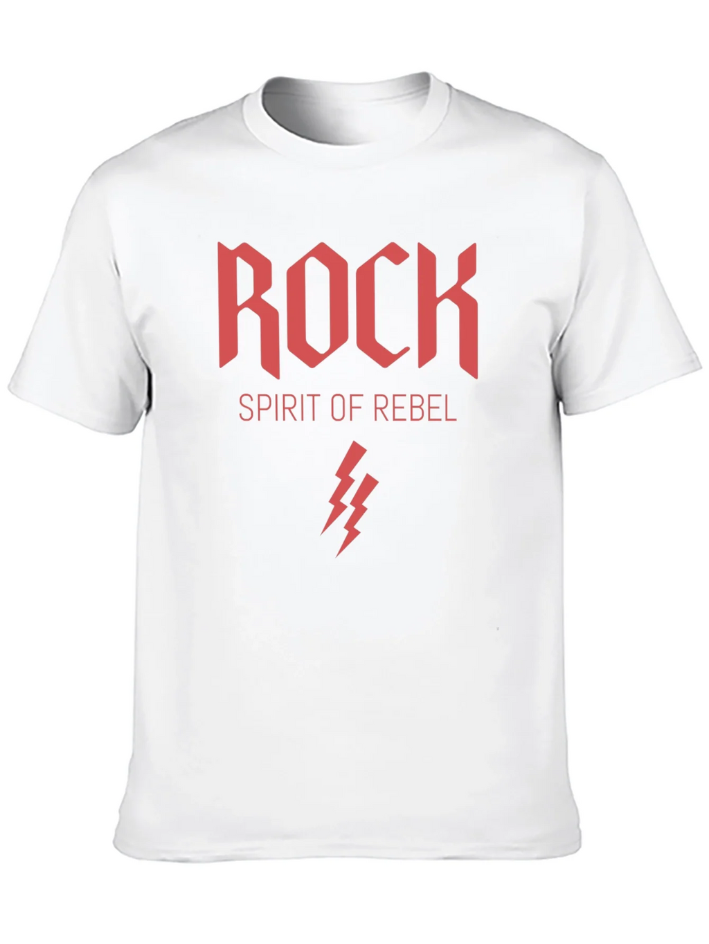 Rock Spirit Rebel Graphic Print Black T-Shirt product image 8