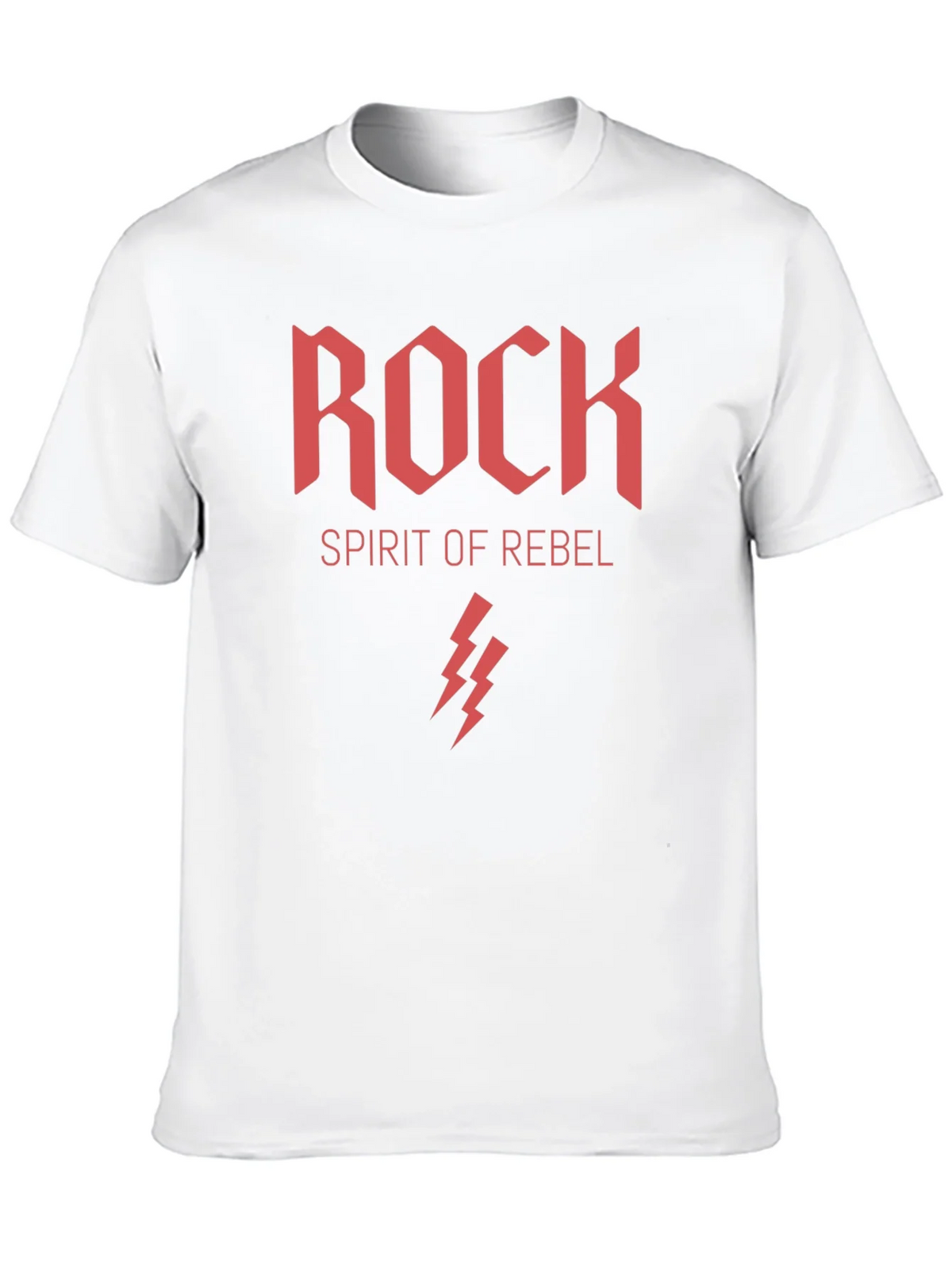 Rock Spirit Rebel Graphic Print Black T-Shirt product image 8