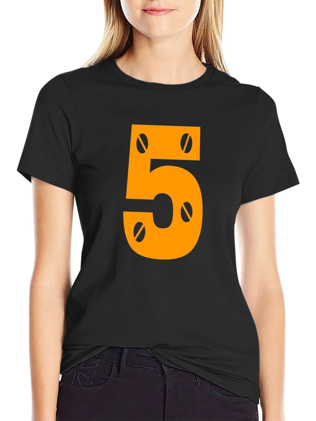 Number 5 Mechanic Style Graphic Tee product image 2