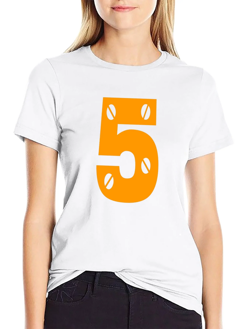 Number 5 Mechanic Style Graphic Tee product image 8