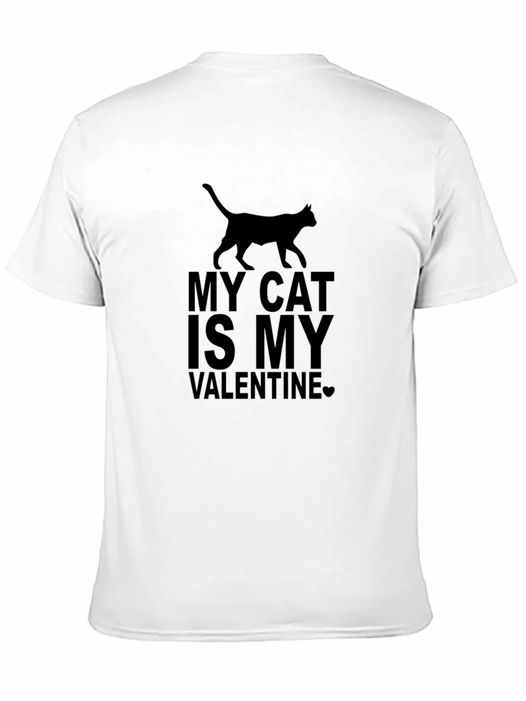 My Cat is My Valentine Graphic Tee product image 10