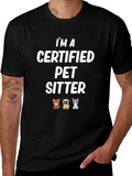 Certified Pet Sitter T-Shirt product image 1