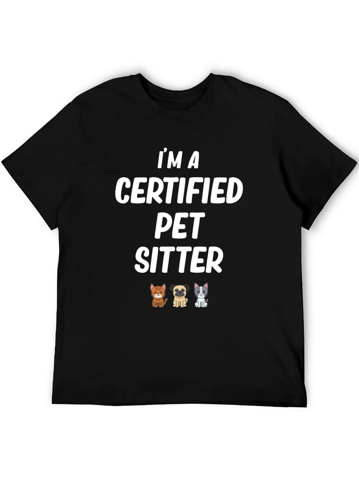 Certified Pet Sitter T-Shirt product image 5