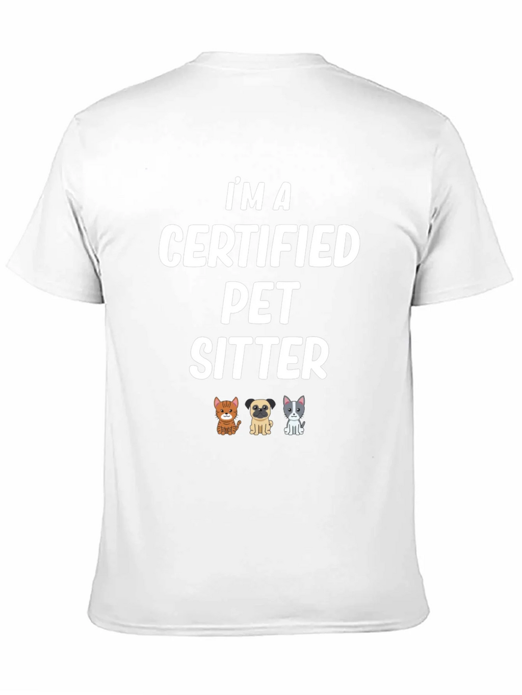 Certified Pet Sitter T-Shirt product image 9