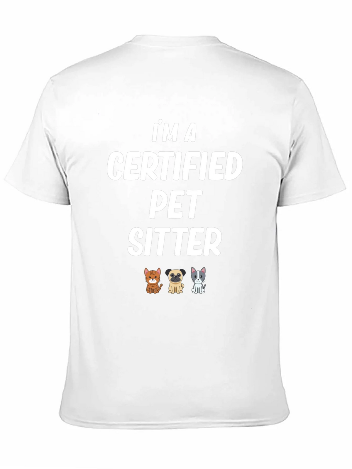 Certified Pet Sitter T-Shirt product image 9