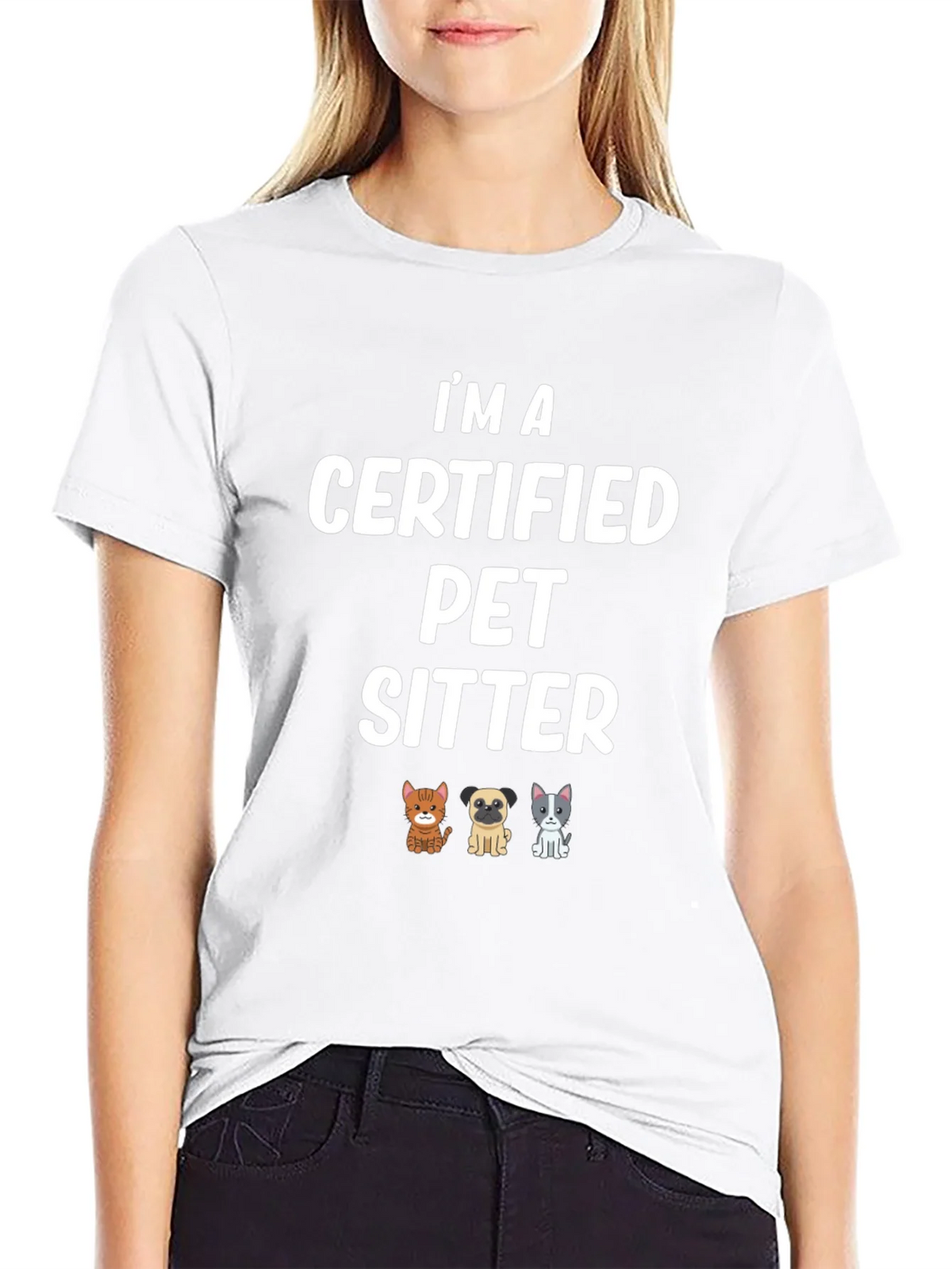 Certified Pet Sitter T-Shirt product image 8