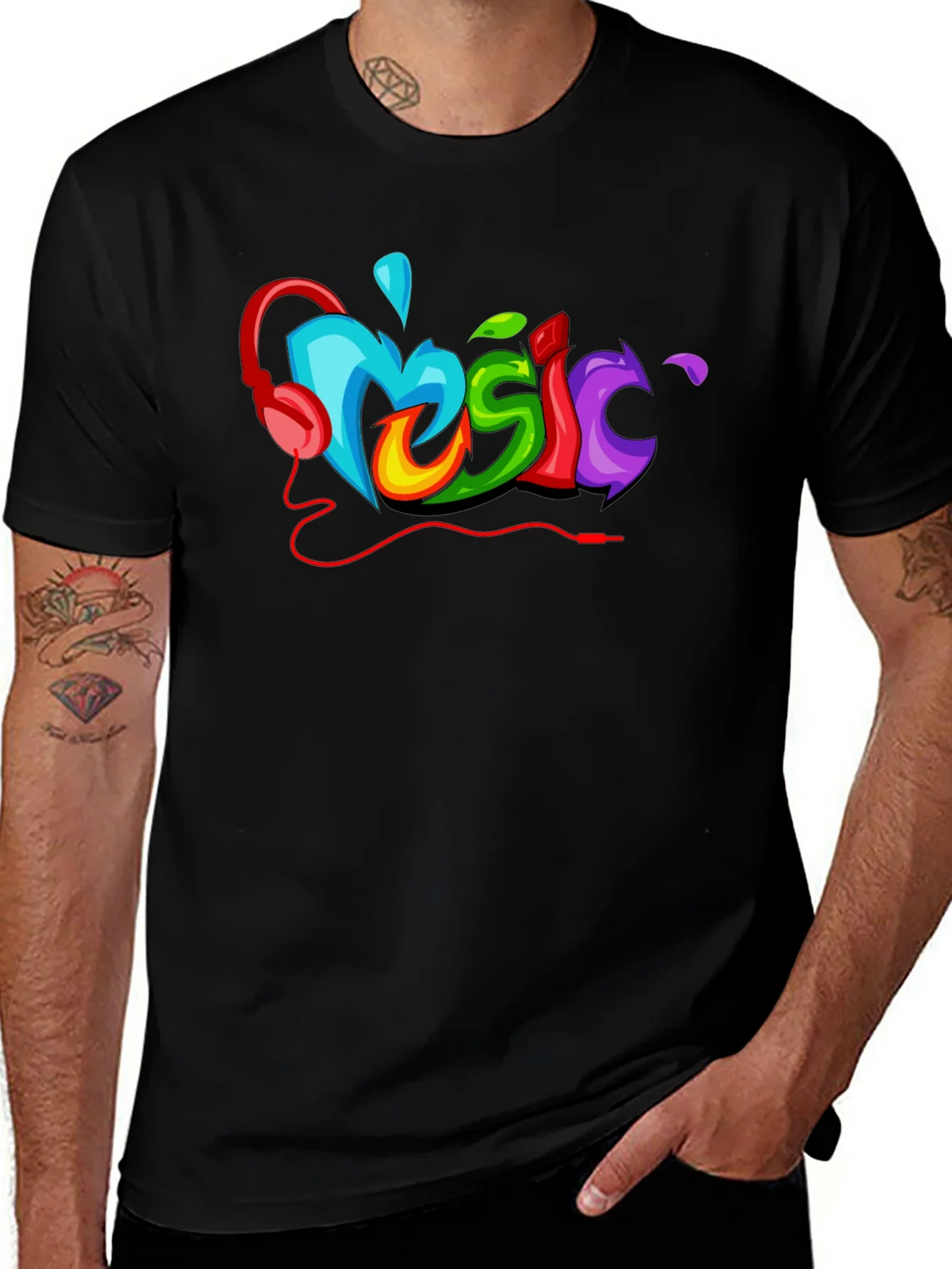 Music Lovers Graphic Tee product image 1
