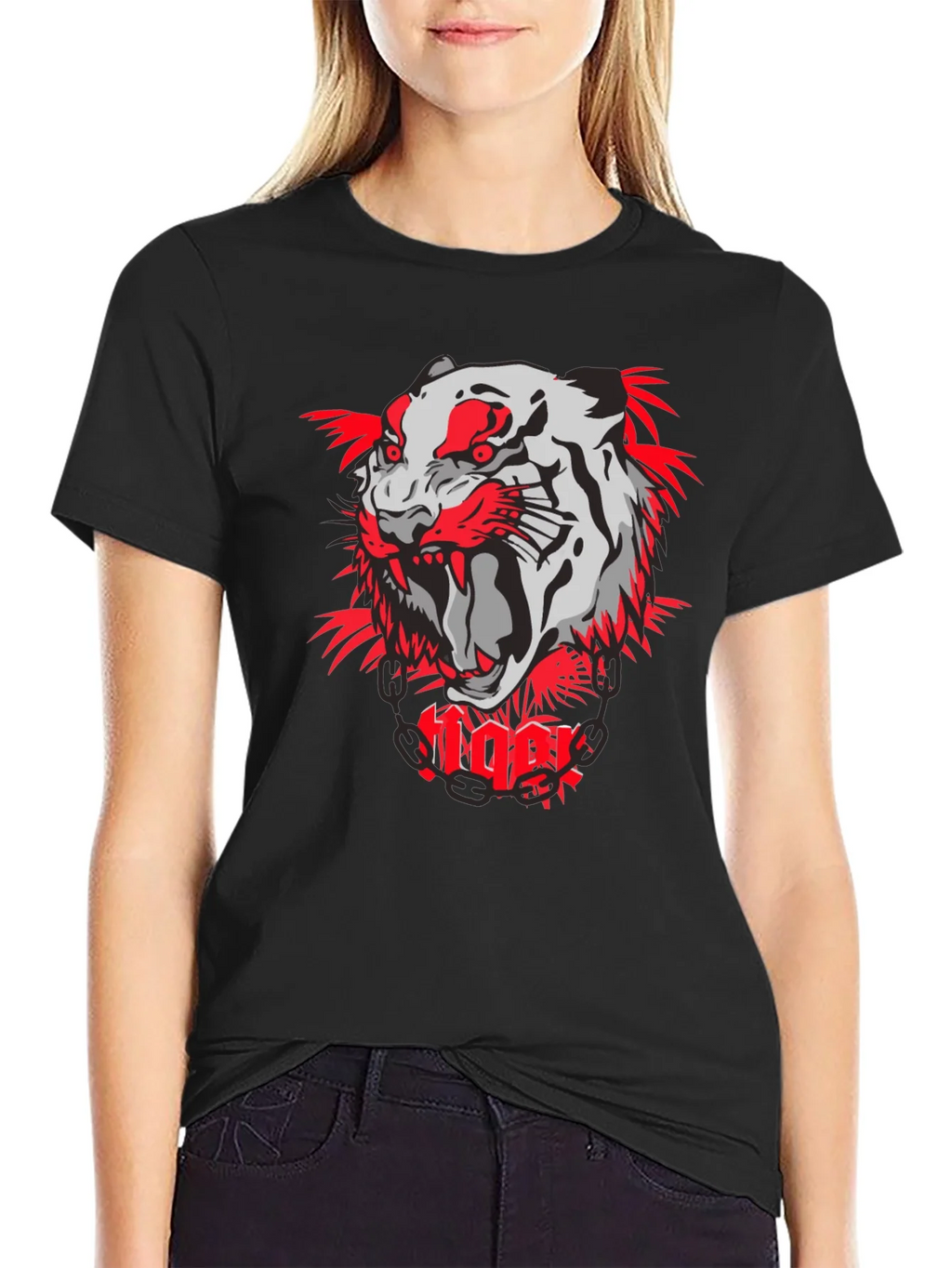Tiger Graphic Print T-Shirt - Bold & Stylish product image 2
