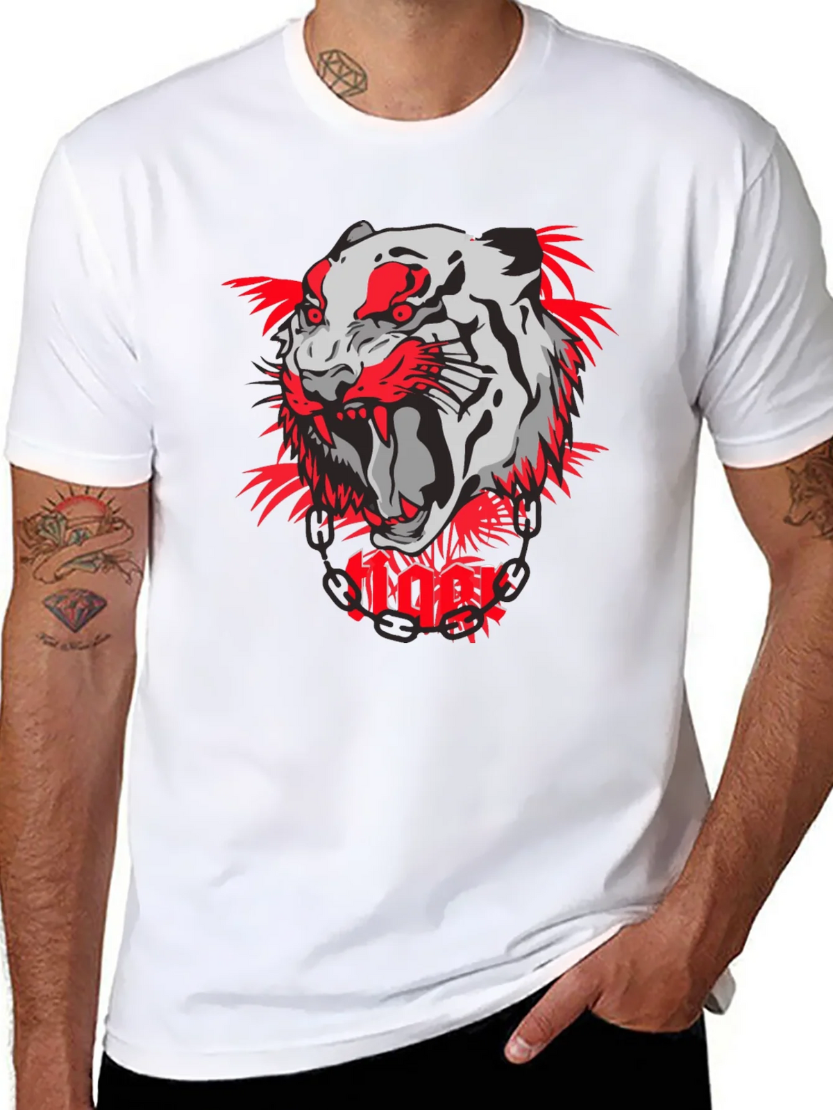 Tiger Graphic Print T-Shirt - Bold & Stylish product image 7