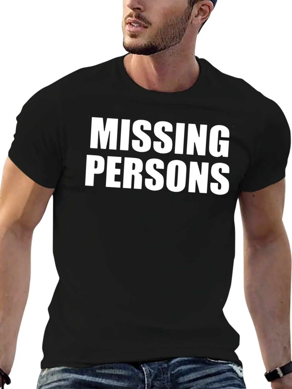 Missing Persons Graphic Tee - Novelty T-Shirt product image 5