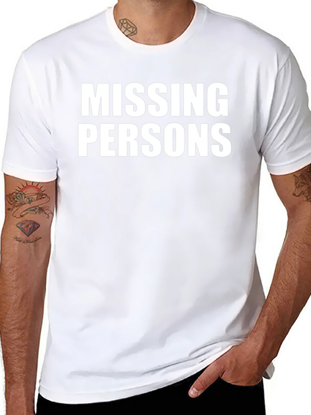 Missing Persons Graphic Tee - Novelty T-Shirt product image 6