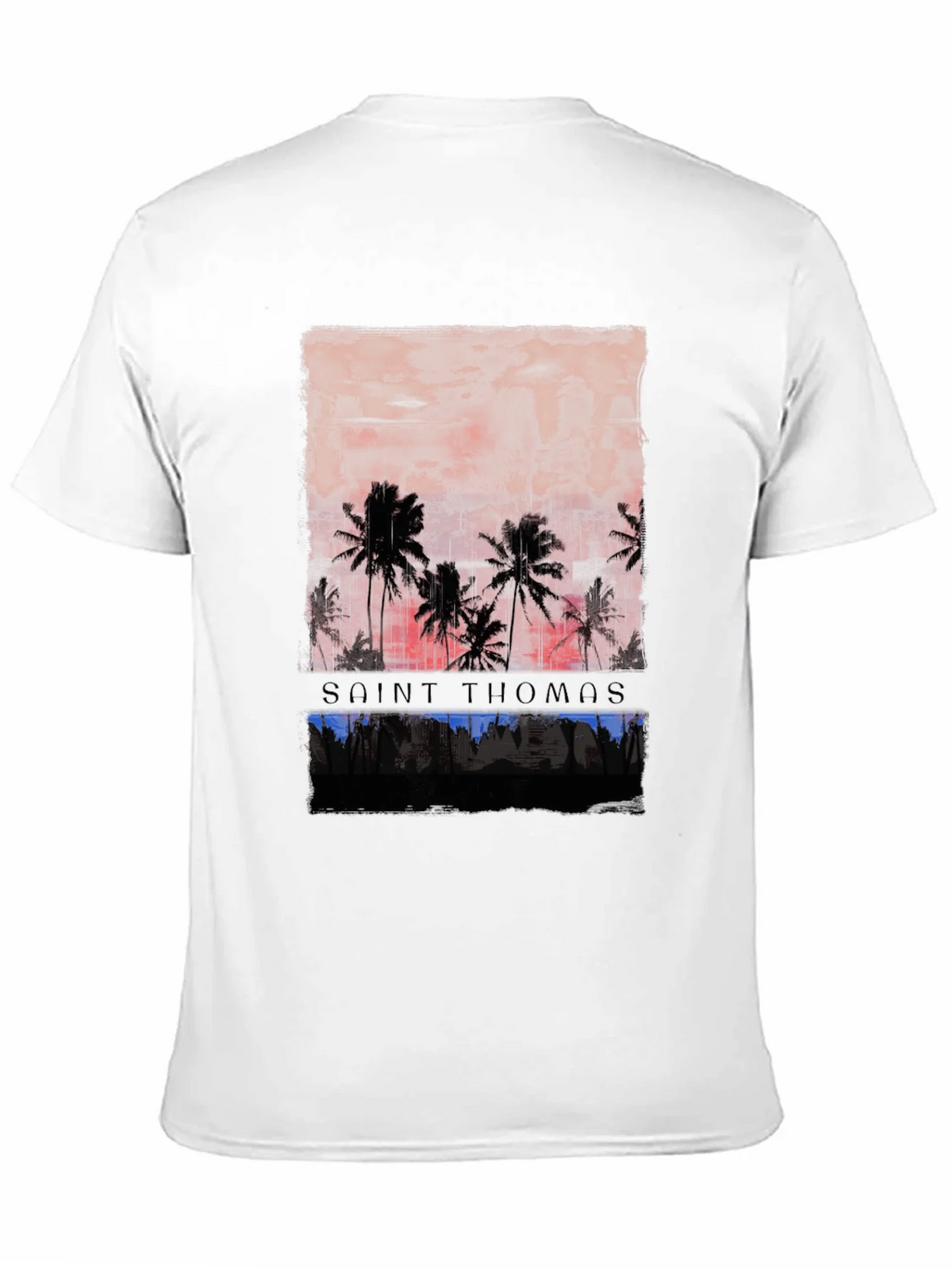 Saint Thomas Palm Tree Graphic T-Shirt product image 10