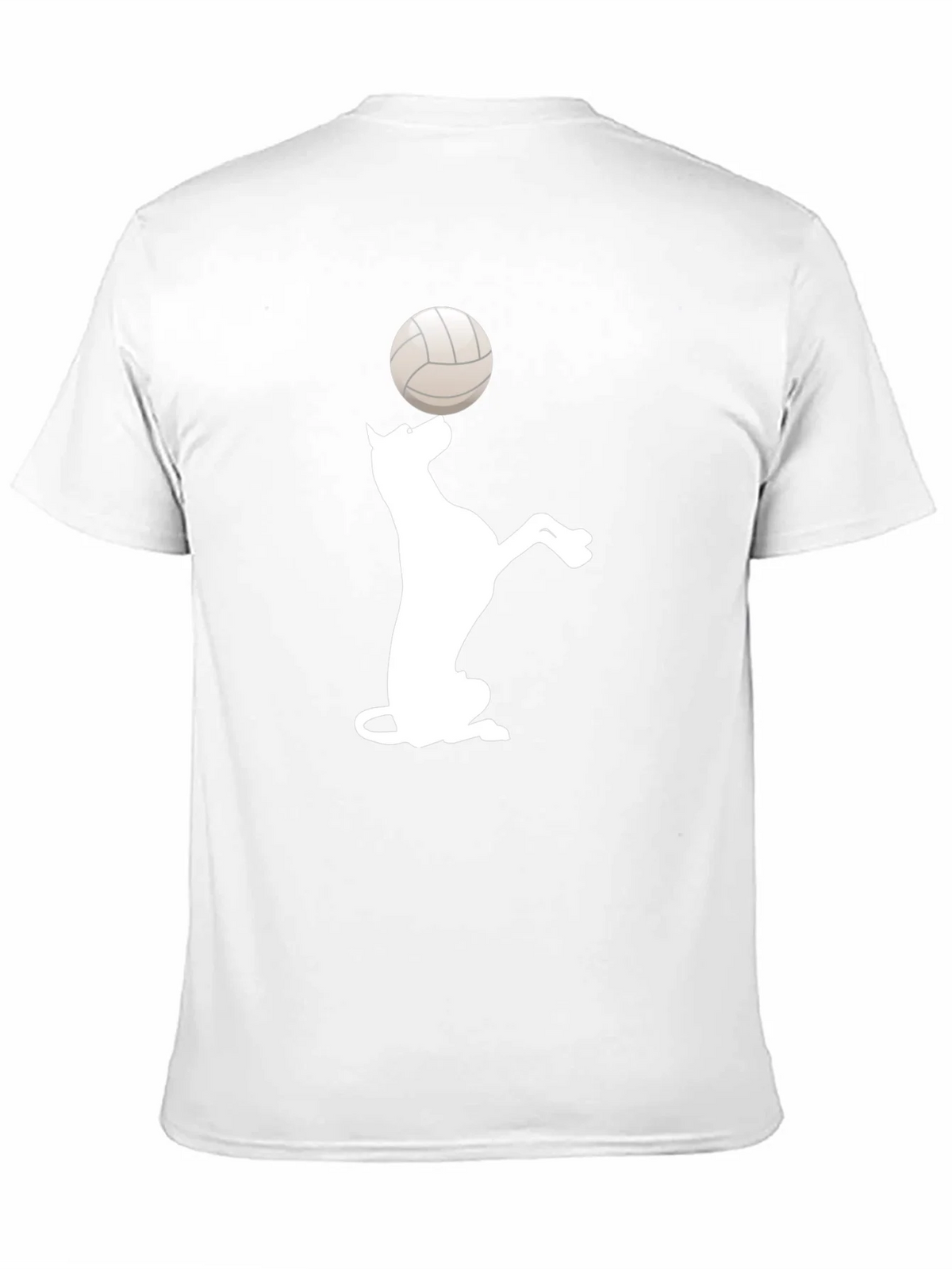 Dog Balancing Volleyball Black T-Shirt product image 10