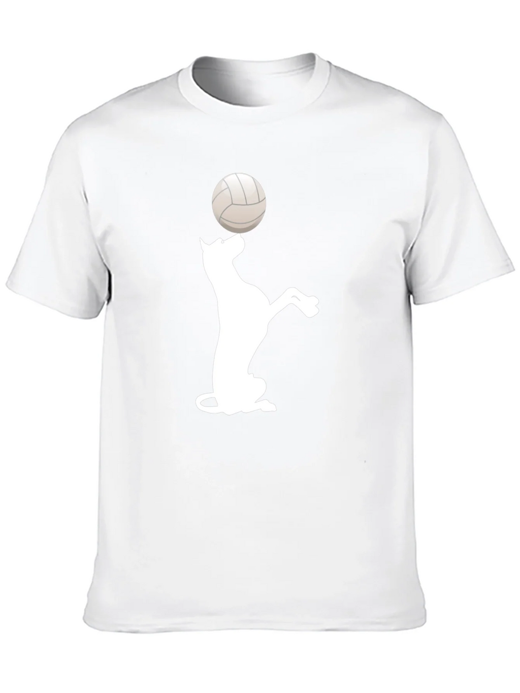 Dog Balancing Volleyball Black T-Shirt product image 9