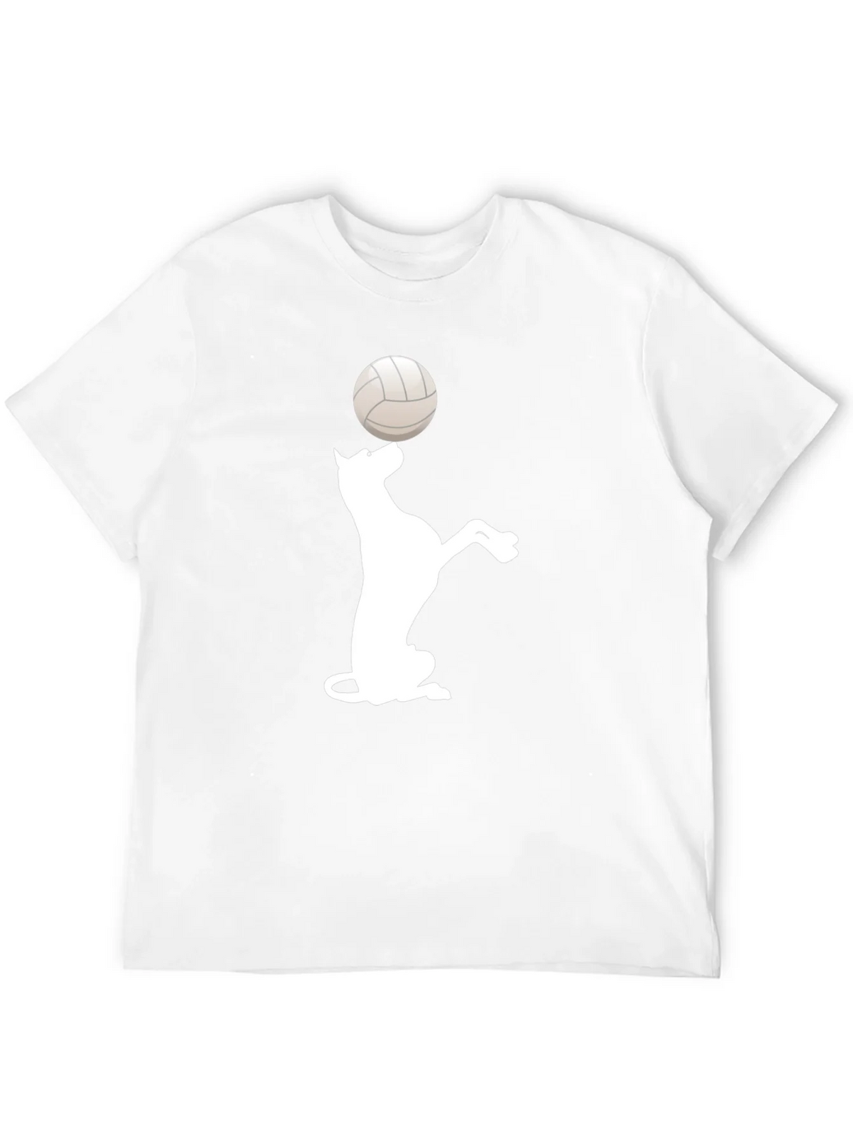 Dog Balancing Volleyball Black T-Shirt product image 11