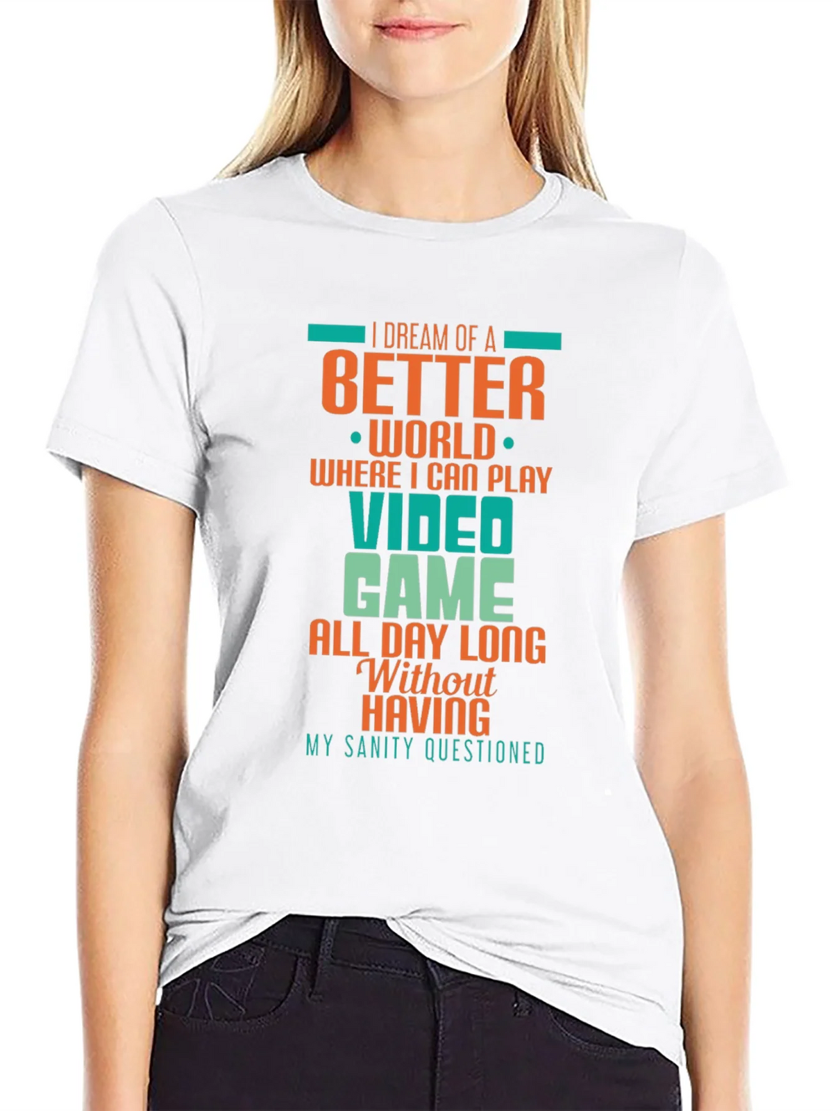 Gamer T-Shirt: Dream of a Better World product image 8