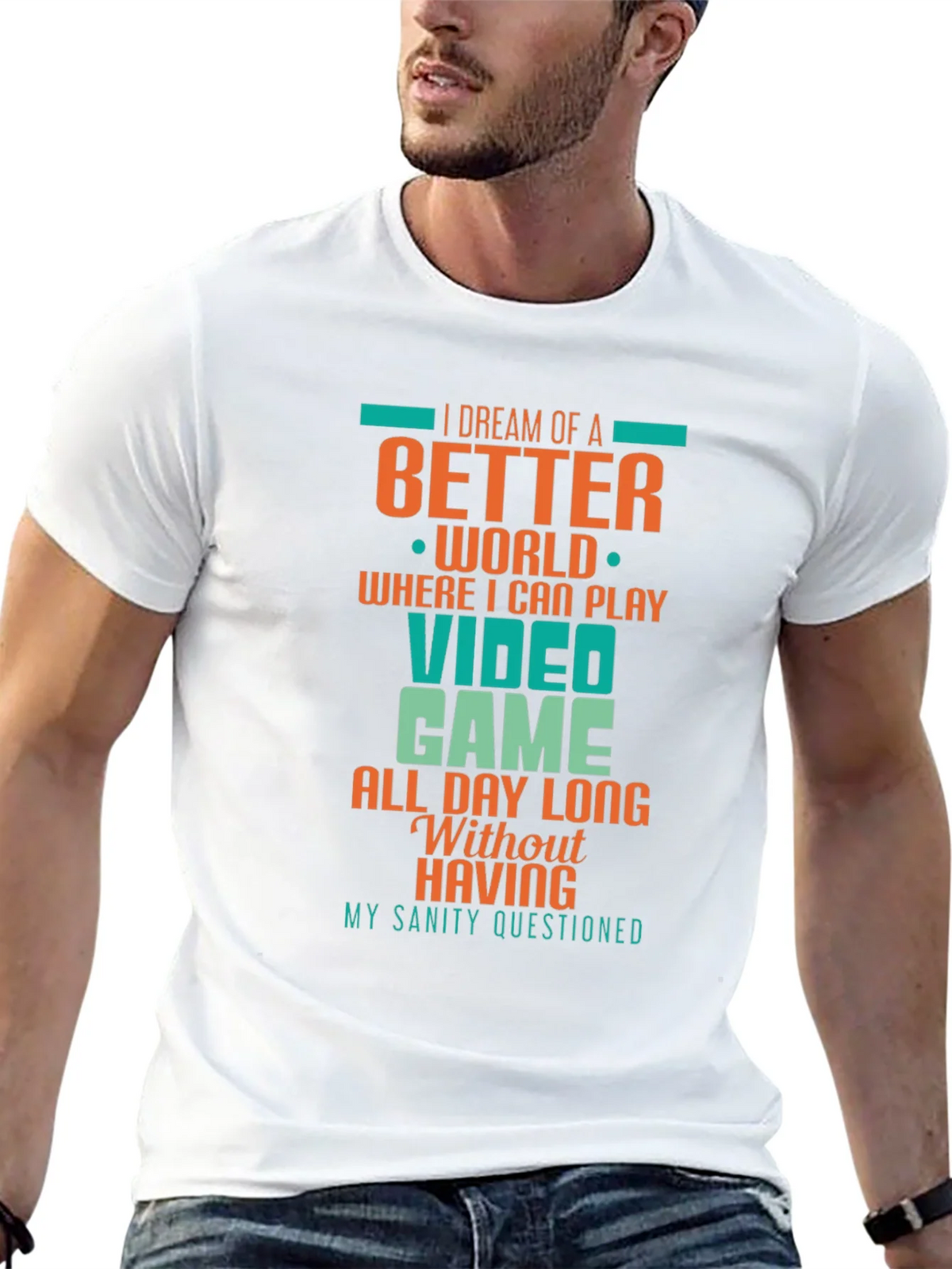 Gamer T-Shirt: Dream of a Better World product image 12