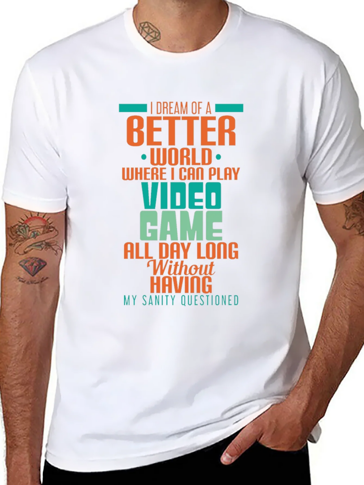 Gamer T-Shirt: Dream of a Better World product image 7