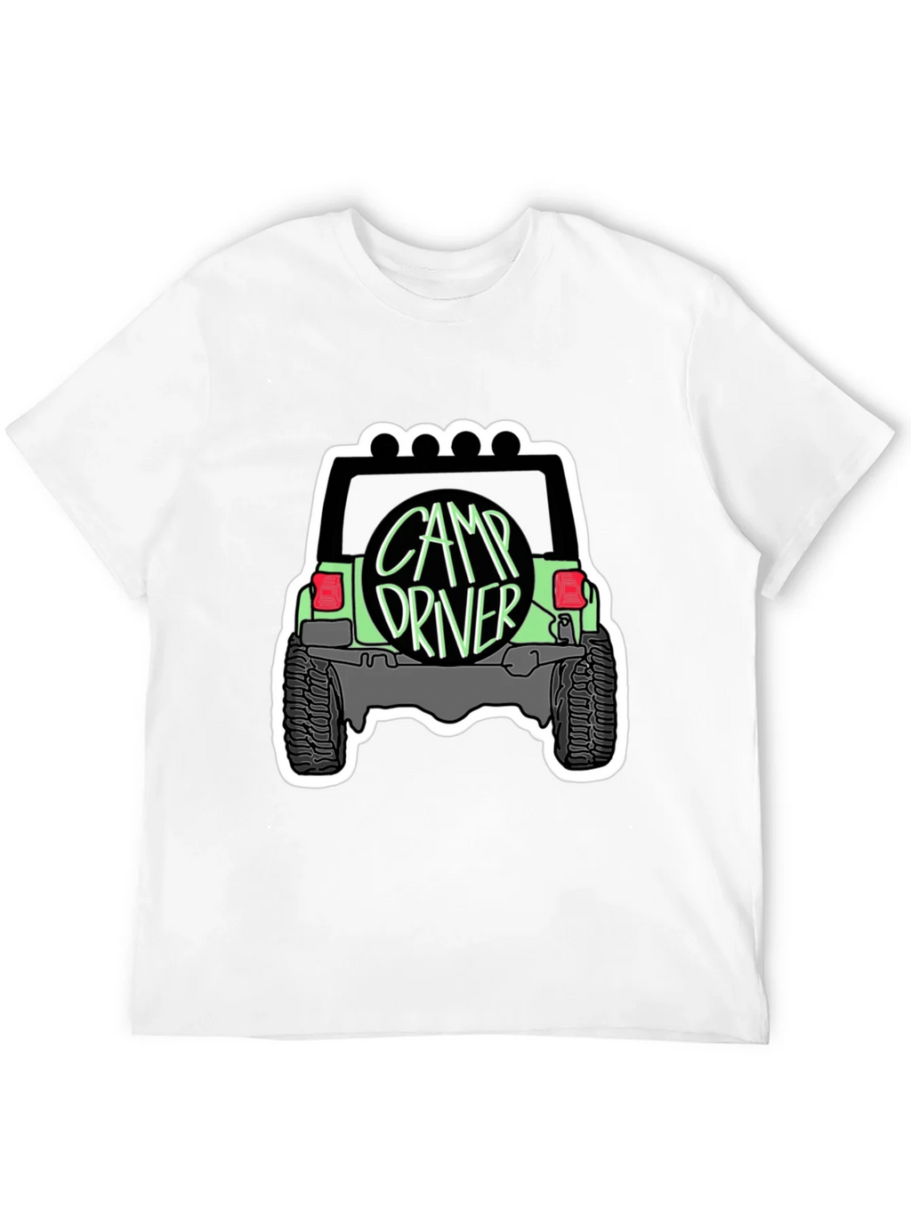 Camp Driver Off-Road Vehicle Graphic Tee product image 11