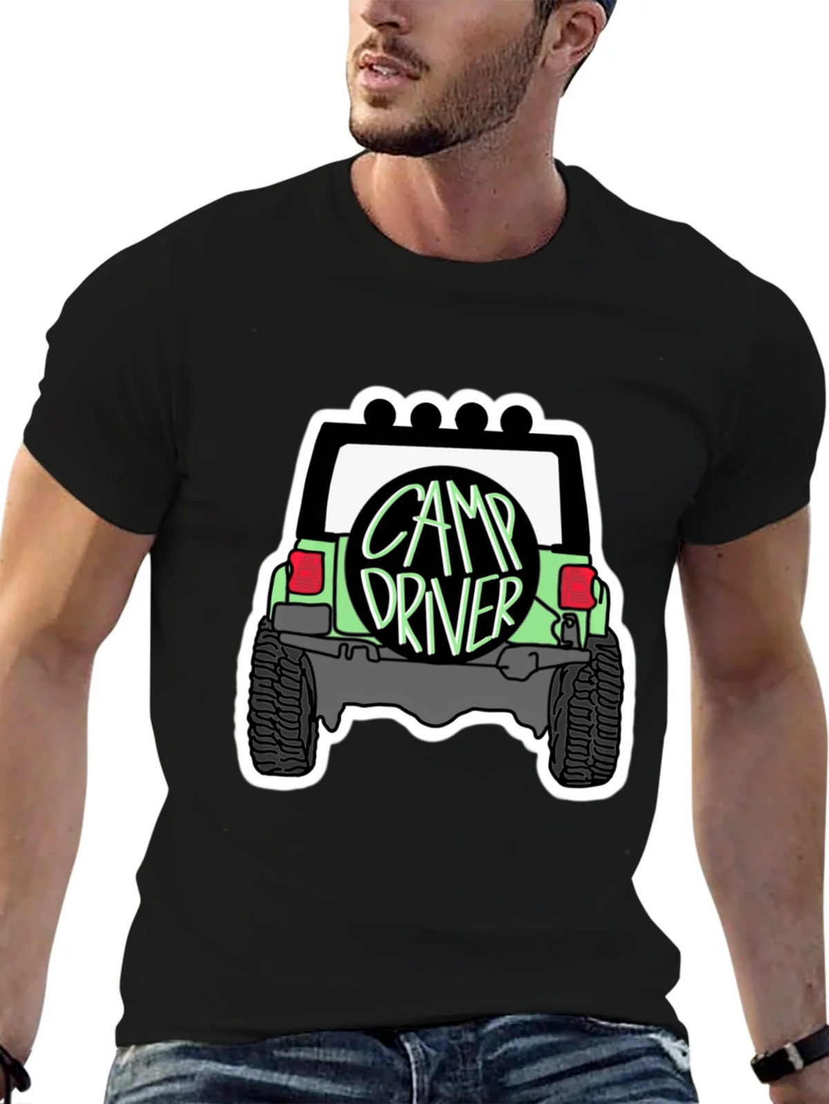 Camp Driver Off-Road Vehicle Graphic Tee product image 6