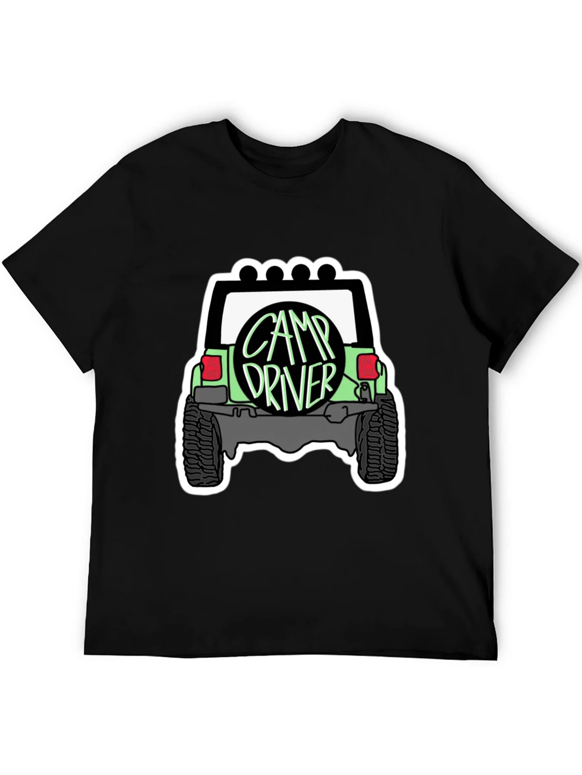 Camp Driver Off-Road Vehicle Graphic Tee product image 5