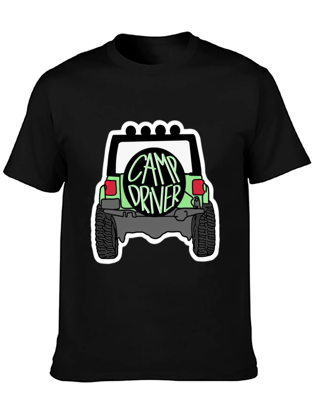 Camp Driver Off-Road Vehicle Graphic Tee product image 3