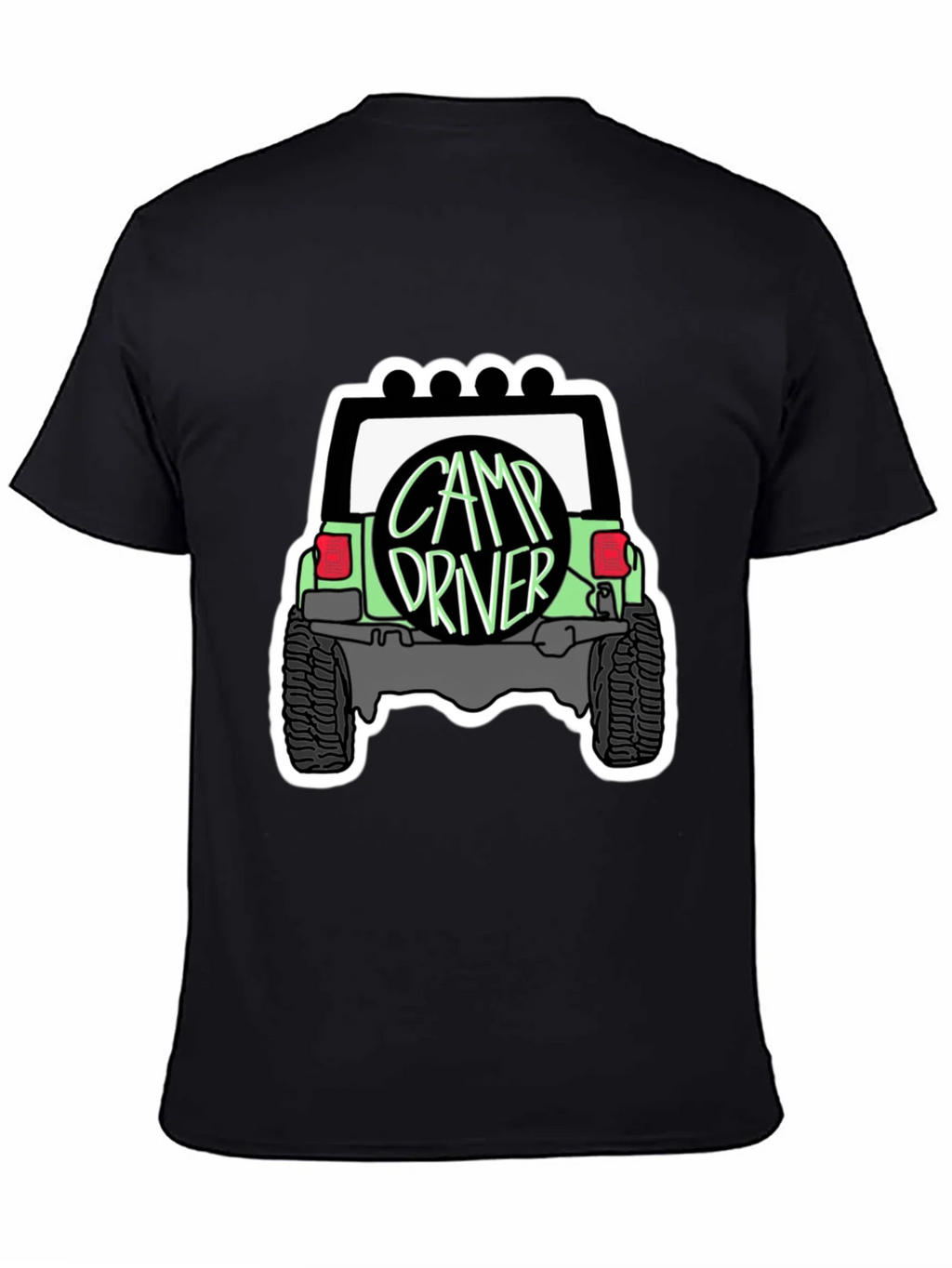 Camp Driver Off-Road Vehicle Graphic Tee product image 4