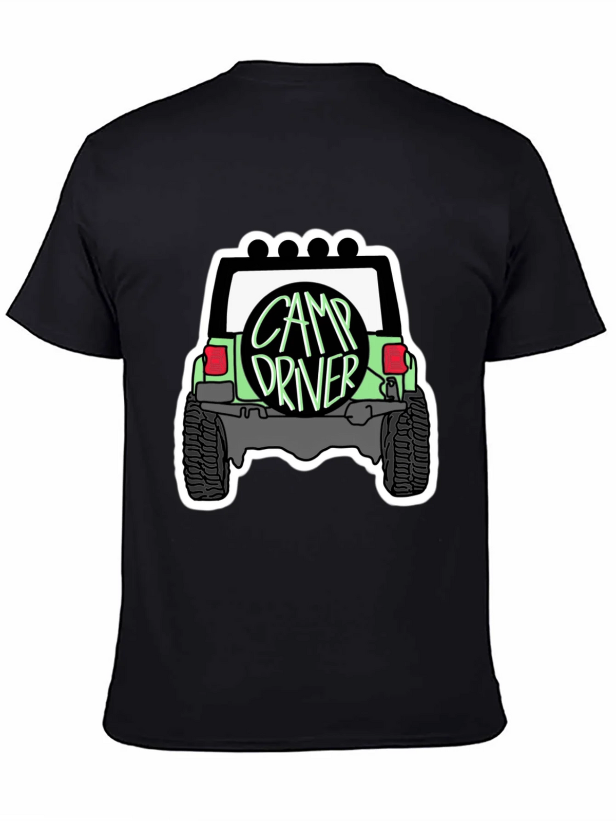 Camp Driver Off-Road Vehicle Graphic Tee product image 4
