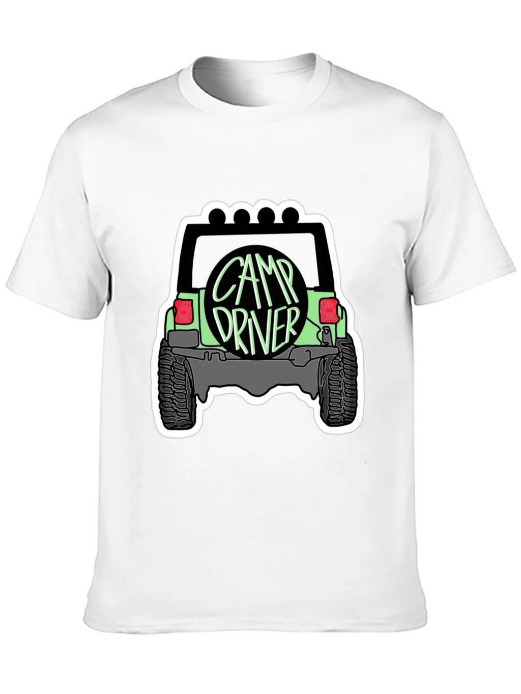 Camp Driver Off-Road Vehicle Graphic Tee product image 9