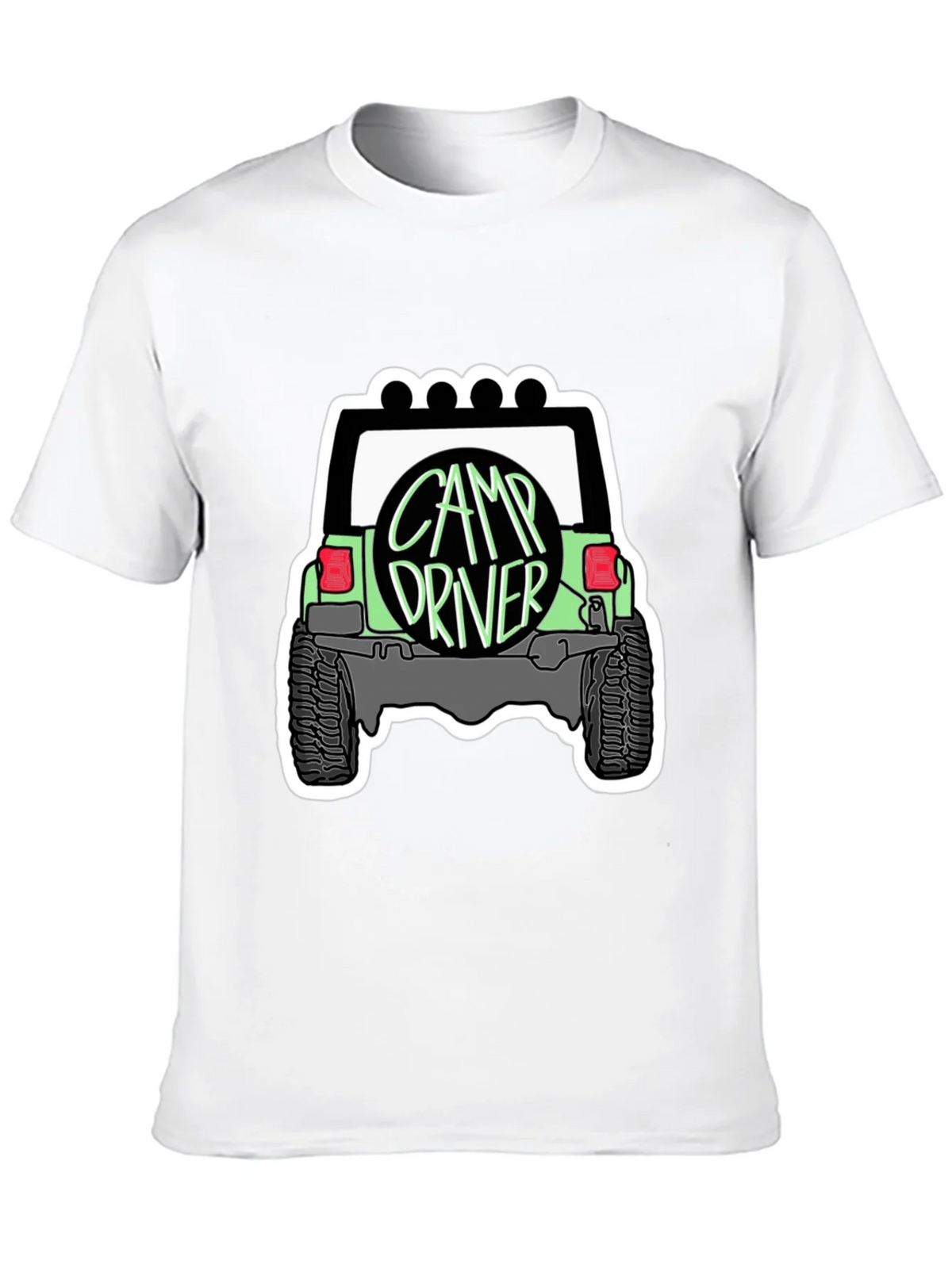 Camp Driver Off-Road Vehicle Graphic Tee product image 9