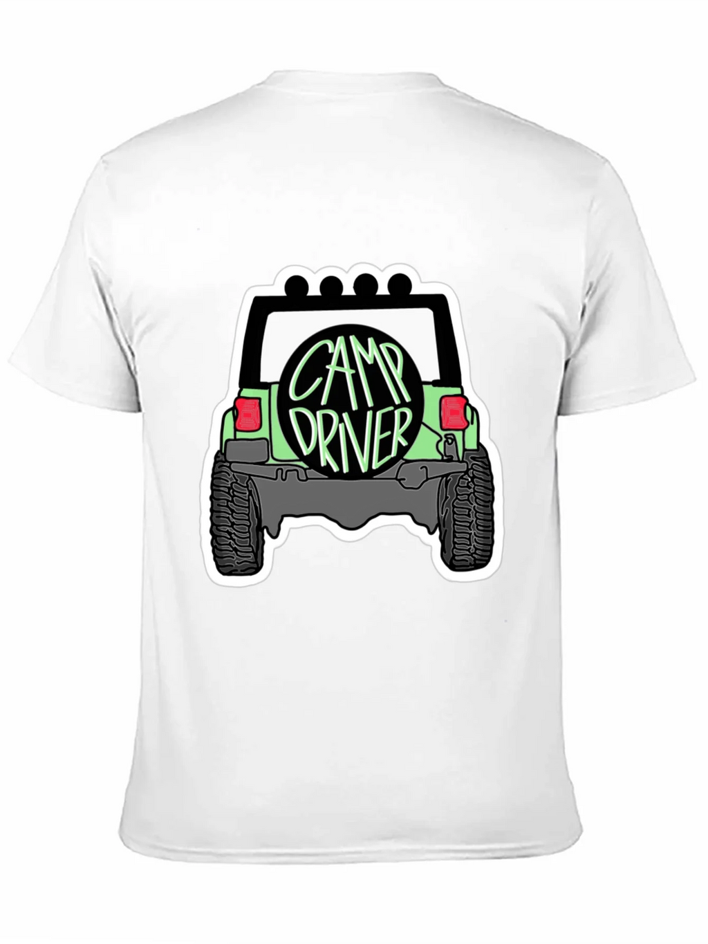 Camp Driver Off-Road Vehicle Graphic Tee product image 10