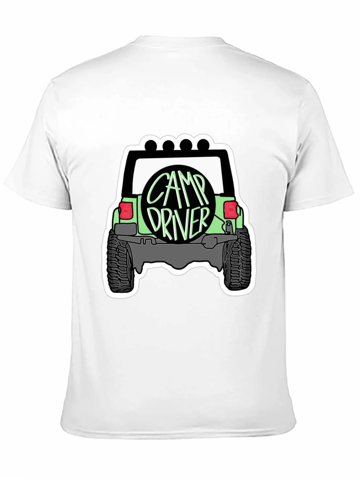 Camp Driver Off-Road Vehicle Graphic Tee product image 10
