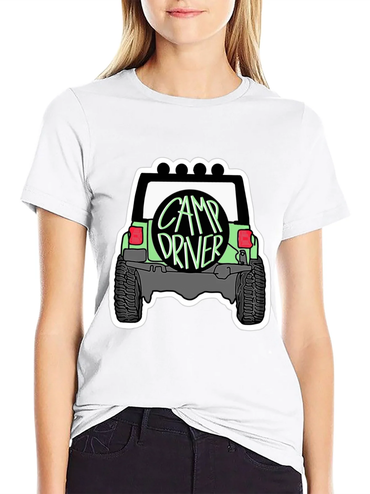 Camp Driver Off-Road Vehicle Graphic Tee product image 8